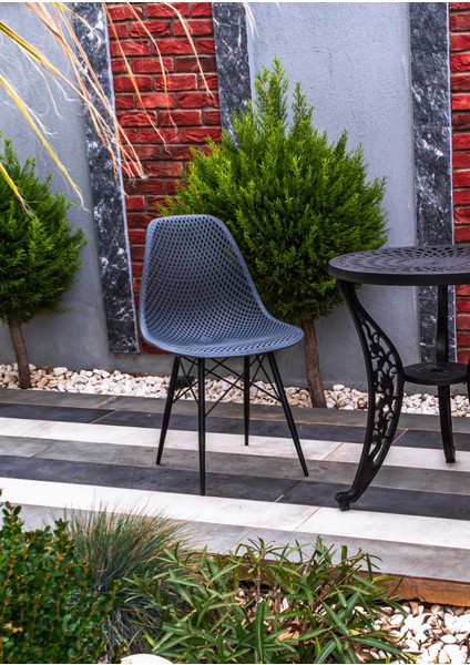 Safir Sandalye – Metal Ayaklı Modern Mutfak Kafe Restoran Ofis Sandalyesi 2'li Set fiyatları