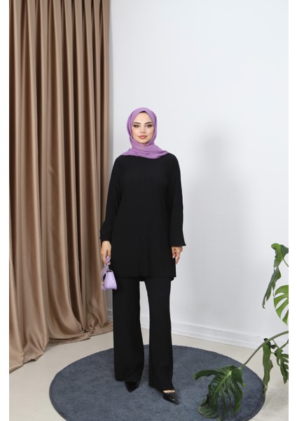 Kıraşlı Pantolonlu Ikili Takım