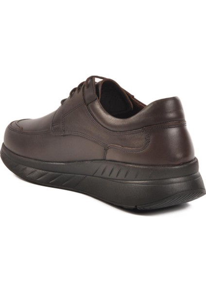 C411 M Kahve Hakiki Deri Erkek Günlük Ayakkabı fırsatları