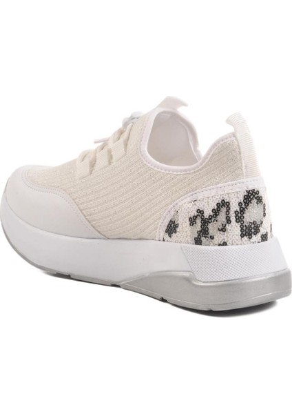 702417 Z Beyaz Kadın Taşlı Günlük Ayakkabı fırsatları