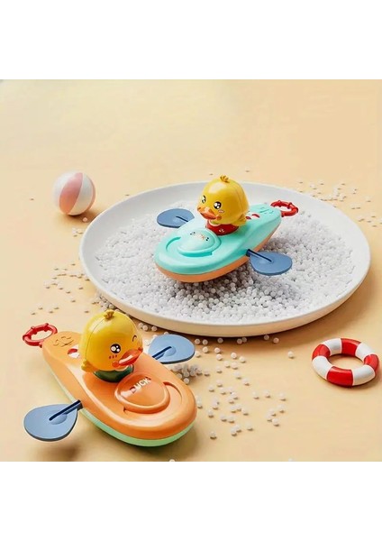 Kanolu Yüzen Ördek Banyo Havuz, Deniz Oyuncağı Pil Gerektşrmez. 1 Adet, Dayanıklı Abs Plastik, Manuel modelleri