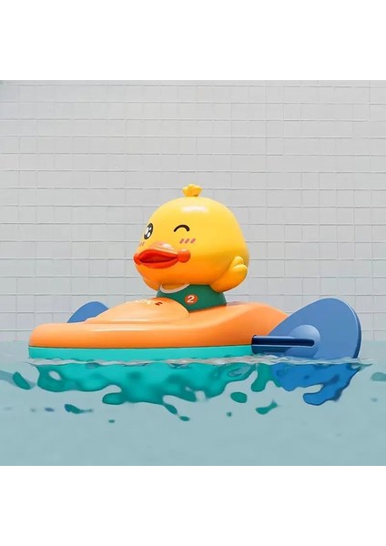 Kanolu Yüzen Ördek Banyo Havuz, Deniz Oyuncağı Pil Gerektşrmez. 1 Adet, Dayanıklı Abs Plastik, Manuel fırsatları