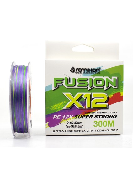 Fusion 12B Multicolor 300M Ip Misina Kalınlık (Mm) : 0,24MM