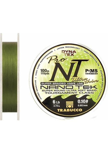 Dyne Tex Pro Nt Ultra Thin 100M Ip Misina Kalınlık (Mm) : 0,06MM