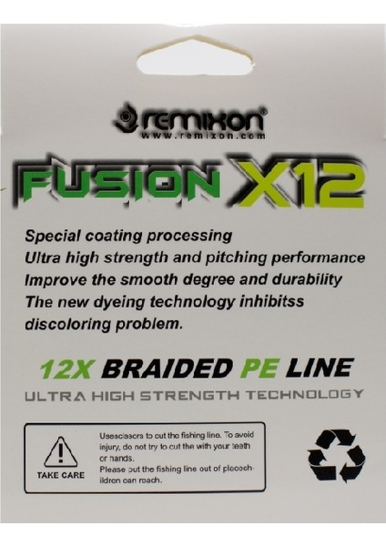 Fusion 12B Multicolor 300M Ip Misina Kalınlık (Mm) : 0,18MM fiyatları
