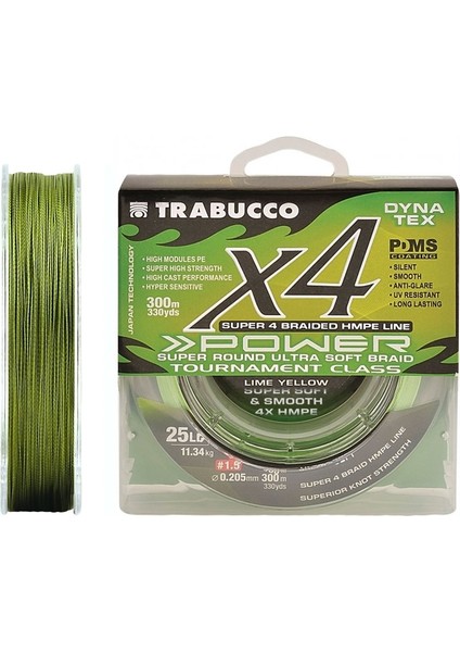 Dyna Tex Pro 4b Uv Moss Green 150M Ip Misina Kalınlık (Mm) : 0,16MM