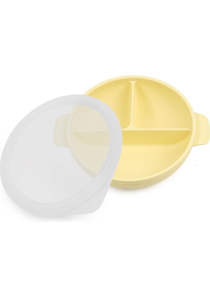 Silikon Beslenme Seti Mama Tabağı, Kase, Pipet, Emzik Kılıfı, Çatal Ve Kaşık, Düz Bardak/sarı fiyatları