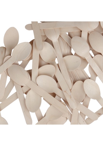 Tahta Kaşık 160 mm - 100 Adet modelleri