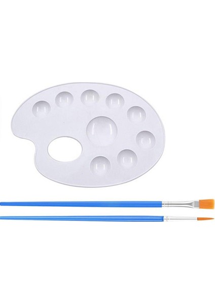 Akrilik Boya Seti 18 Renk x 60ML. (Palet ve 2 Fırça Hediye) modelleri