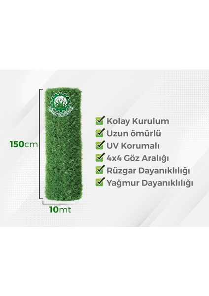 150CMX 10M Çim Çit Uv Korumalı 5x5 Göz Aralığı fiyatları