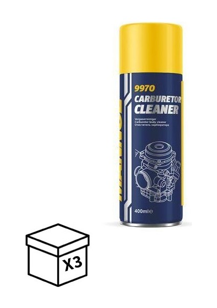 MN9970-0.400ML Carburetor Cleaner 0.400 ml 3 Adet