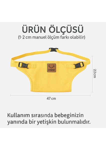 Taşınabilir Güvenli Mama Sandalyesi - Aibar Marka, Sarı Renk modelleri
