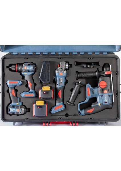 -End Akülü 4 Lü Set 20V SXS402 modelleri
