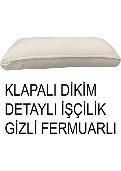%100 Pamuk Petek 4 Adet Sırt Minderi Kılıfı modelleri