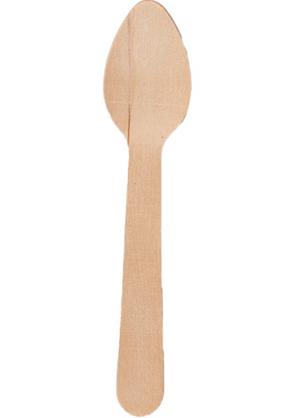 Tahta Çay Kaşığı 110 mm - 100 Adet