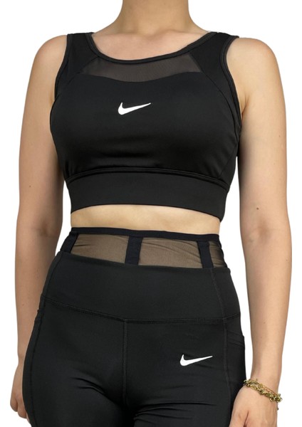 Bayan File Detaylı Sporcu Büstiyer 250725