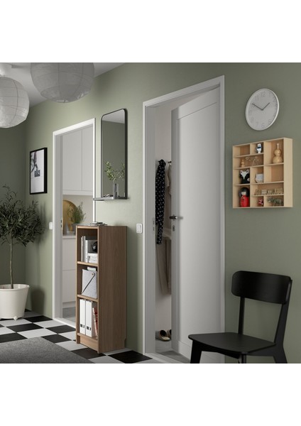 Bılly Kitaplık 40 x 28 x 106 cm Meşe Görünümlü Ayarlanabilir Raflı indirimleri