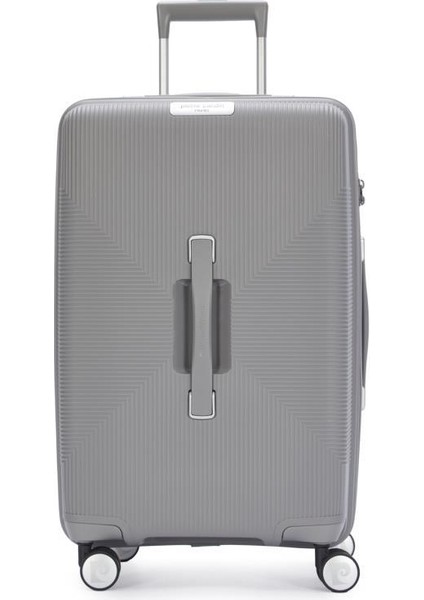 Trolley Valiz Gri Orta Boy 04PC7080-02-GRİ