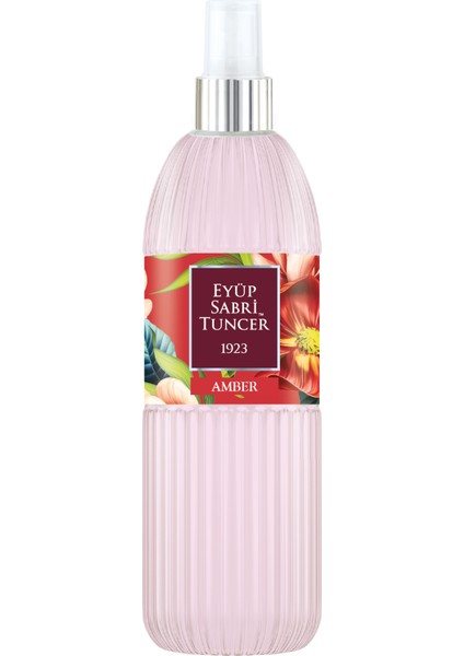 Amber Kolonyası 150 ml Silindir Pet Şişe Sprey