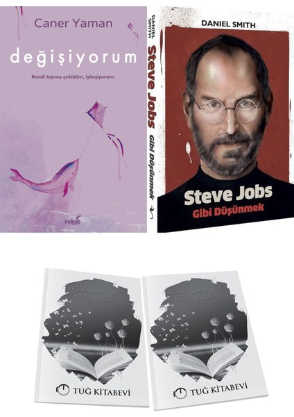 Değişiyorum ve Steve Jobs Gibi Düşünmek + Hediyeli