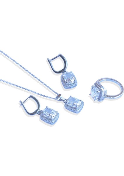 Icecut Taşlı Gümüş Set indirimleri