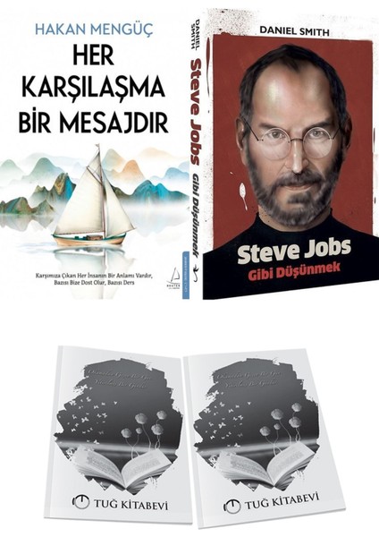 Her Karşılaşma Bir Mesajdır ve Steve Jobs Gibi Düşünmek + Hediyeli