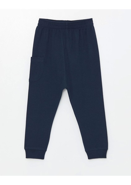 Lcw Kids Lacivert Beli Lastikli Erkek Bebek Jogger Eşofman Altı