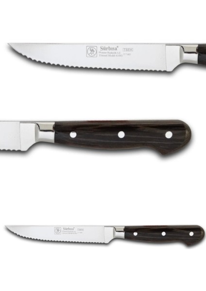 Sürbisa Ahşap Saplı Steak Bıçağı 61003-YM-LZ 12.0 cm fiyatları