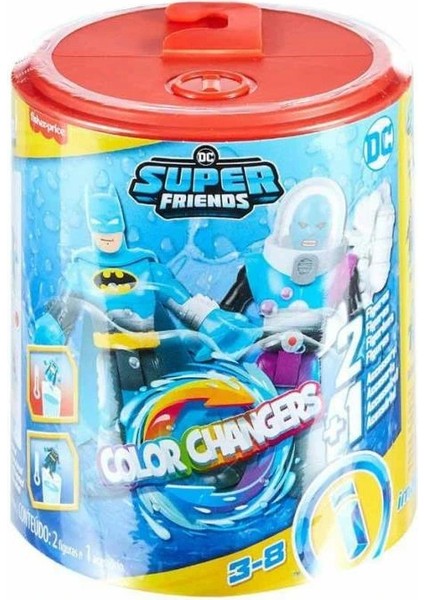 Nessiworld HMX60 Imaginext® Dc Super Friends™color Changers Temel Figür Seti