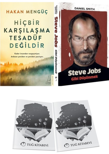 Hiçbir Karşılaşma Tesadüf Değildir ve Steve Jobs Gibi Düşünmek + Hediyeli
