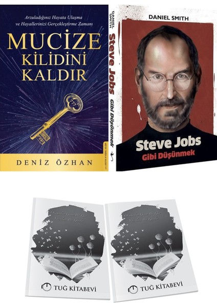 Mucize Kilidini Kaldır ve Steve Jobs Gibi Düşünmek + Hediyeli