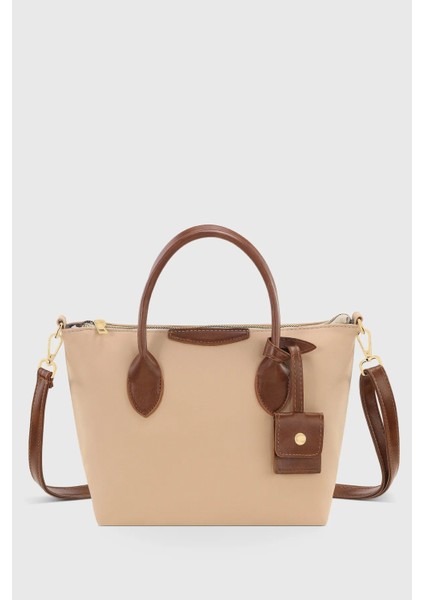 Krem El Ve Omuz Çanta Retro Vintage Suya Dayanıklı Niş Tasarım Çapraz Askılı Çanta 265