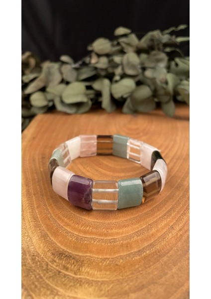 Karışık Doğal Taş Bileklik