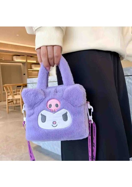 Çocuk Peluş Kol Çantası