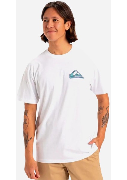Wındow Pane Ss White Tişört