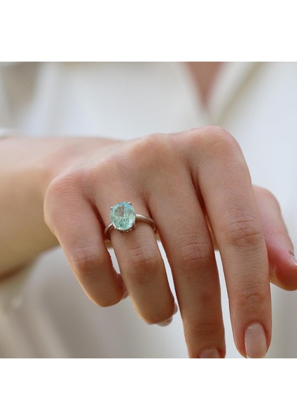 Sky Red Collection Turmalin Creatif Gümüş Yüzük fırsatları