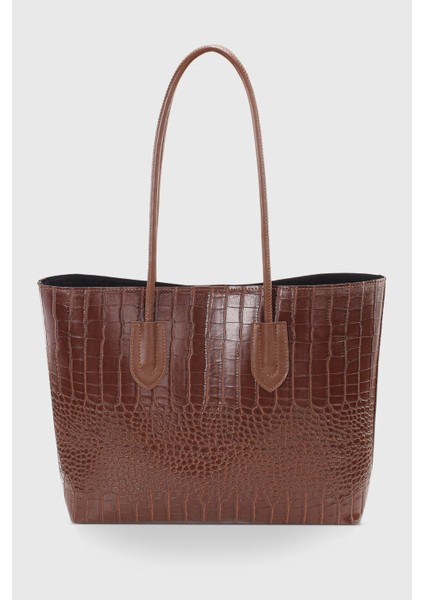 Taba Kadın Retro Shopper El Ve Omuz Çanta 264