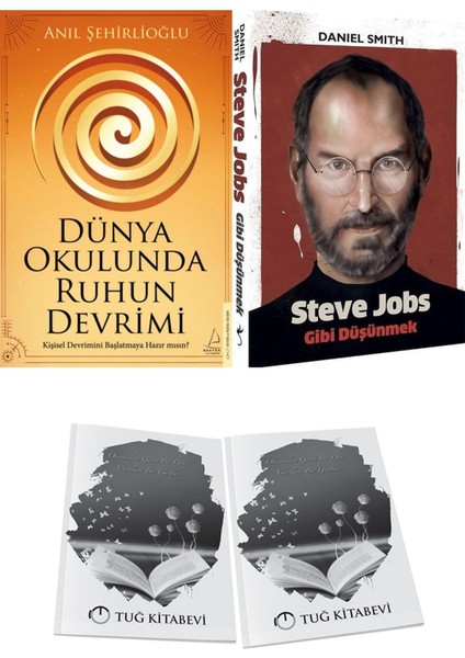 Dünya Okulunda Ruhun Devrimi ve Steve Jobs Gibi Düşünmek + Hediyeli