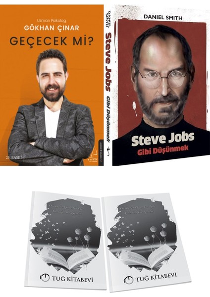 Geçecek Mi? ve Steve Jobs Gibi Düşünmek + Hediyeli