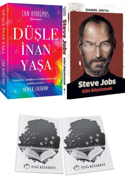 Düşle Inan Yaşa ve Steve Jobs Gibi Düşünmek + Hediyeli