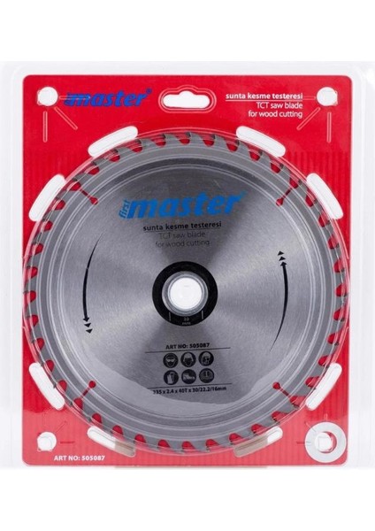 Sunta Kesme Testere Bıçağı 115MM 16 Diş