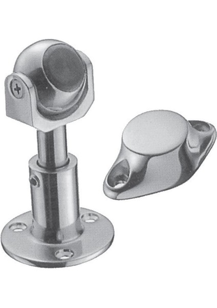 Kapı Stoperi Manyetik Krom Yuvarlak Ayaklı