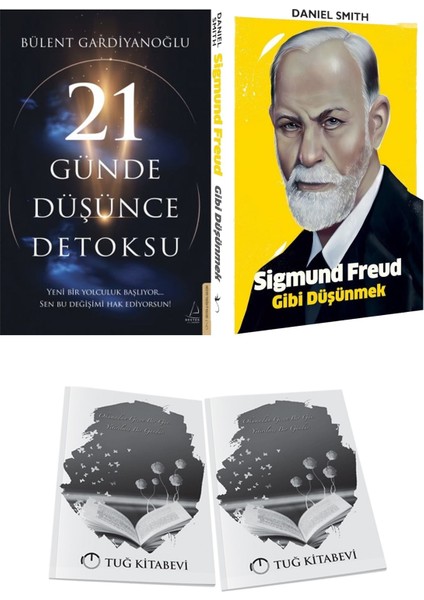 21 Günde Düşünce Detoksu ve Sigmund Freud Gibi Düşünmek + Hediyeli
