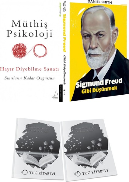 Müthiş Psikoloji Hayır Diyebilme Sanatı ve Sigmund Freud Gibi Düşünmek + Hediyeli