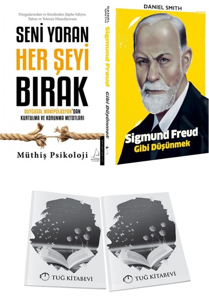 Seni Yoran Her Şeyi Bırak ve Sigmund Freud Gibi Düşünmek + Hediyeli