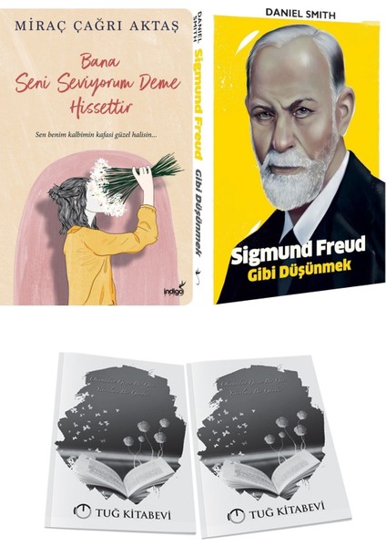 Bana Seni Seviyorum Deme Hissettir ve Sigmund Freud Gibi Düşünmek + Hediyeli