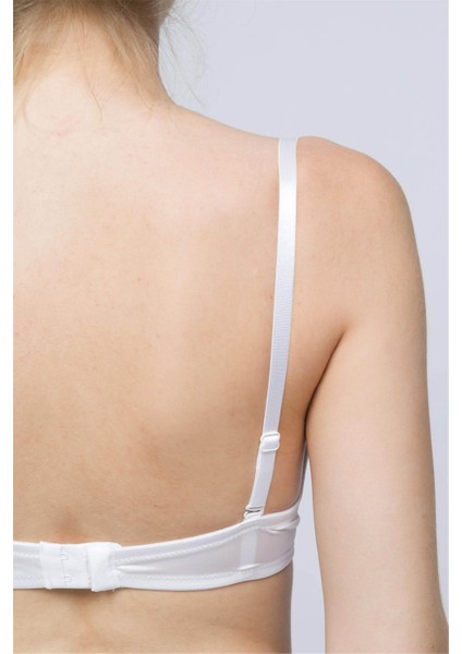 Kadın Sütyen Askısı Beyaz Siyah Ten 3'lü Paket Ayarlanabilir Kaymaz indirimleri