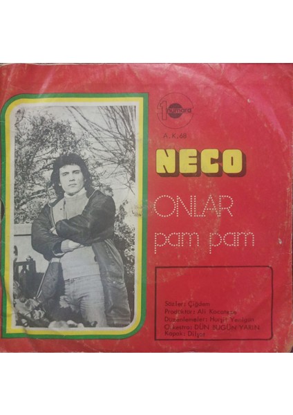 Neco – Onlar / Pam Pam 1976 Tr Baskı 45 Lik fiyatları