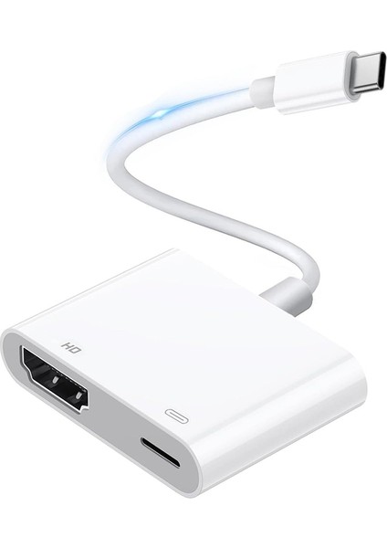 Zore Type-C To Type-C PD100W + HDMI 4K@30Hz 2in1 Adaptör fırsatları