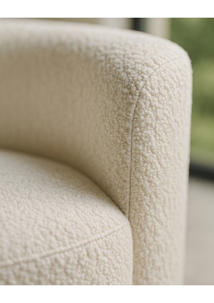 Miz Berjer & Puf & Armut & Tekli Koltuk & Dinlenme Koltuğu - Beyaz fiyatları